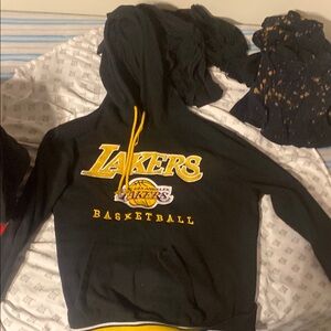 Los Angeles Lakers Black Hoodie